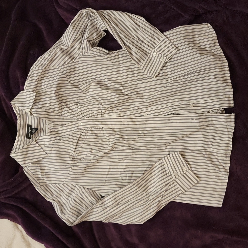 NWOT - Lane Bryant Pinstripe Top